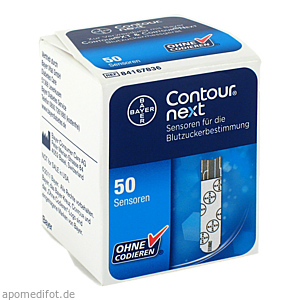 CONTOUR Next Sensoren Teststreifen