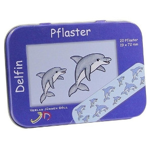 KINDERPFLASTER Delfin Dose