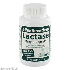LACTASE 9.000 FCC Enzym Kapseln