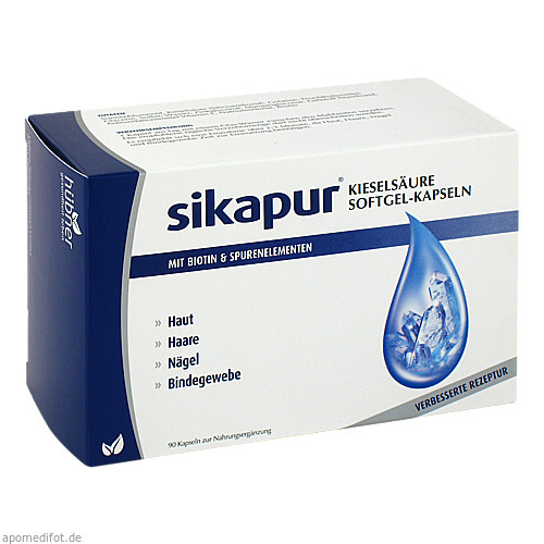 SIKAPUR Kieselsäure Softgel-Kapseln mit Biotin
