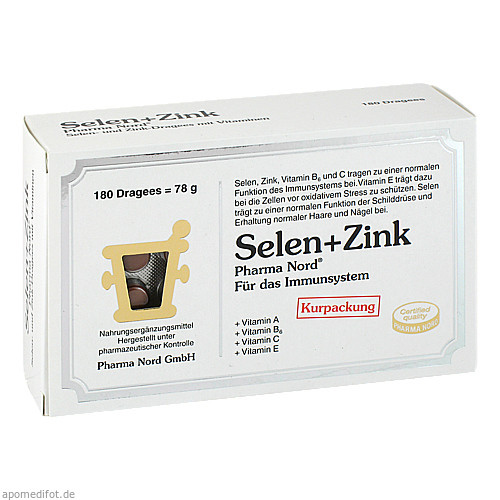 SELEN+ZINK Pharma Nord Dragees