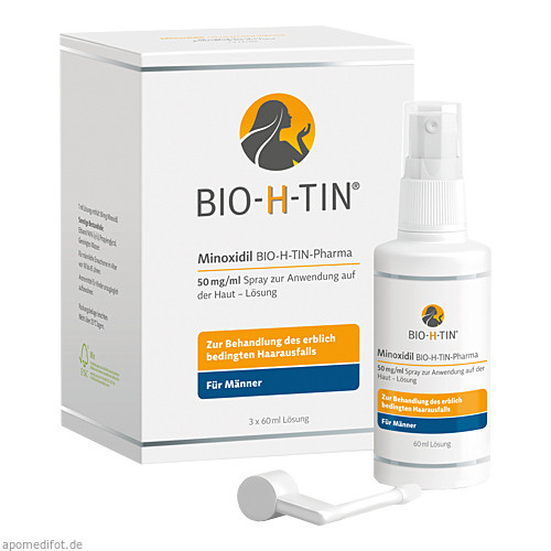 MINOXIDIL BIO-H-TIN Pharma 50 mg/ml Spray Lsg.