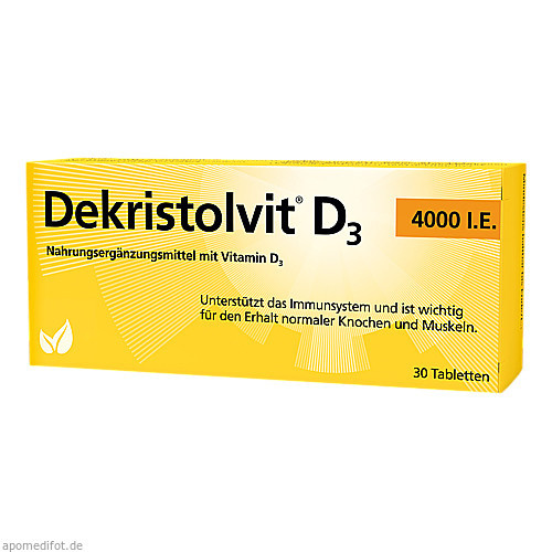 DEKRISTOLVIT D3 4000 I.E. Tabletten