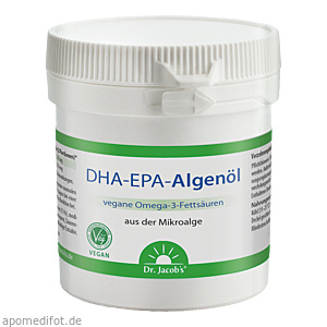 DHA-EPA-Algenöl Dr.Jacob's Kapseln