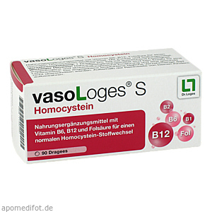 VASOLOGES S Homocystein Dragees