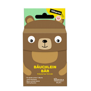SIDROGA TEExpress Bäuchlein Bär