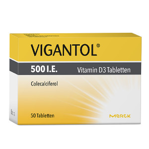 VIGANTOL 500 I.E. Vitamin D3 Tabletten
