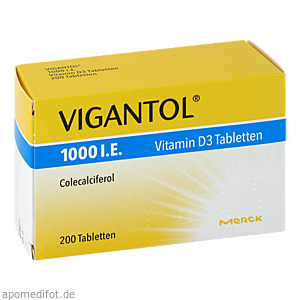 VIGANTOL 1.000 I.E. Vitamin D3 Tabletten