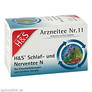 H&S Schlaf- und Nerventee N Filterbeutel