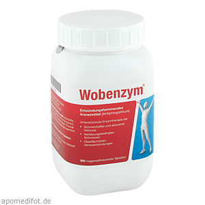 WOBENZYM magensaftresistente Tabletten
