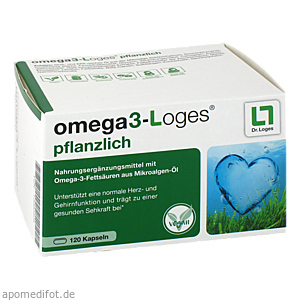 OMEGA3-LOGES pflanzlich Kapseln