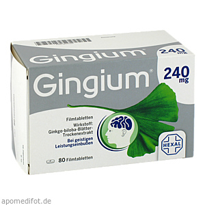 GINGIUM 240 mg Filmtabletten