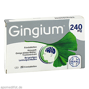 GINGIUM 240 mg Filmtabletten