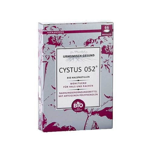 CYSTUS 052 Bio Halspastillen