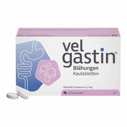 VELGASTIN Blähungen Kautabletten