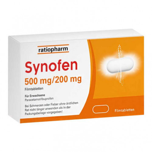 SYNOFEN 500 mg/200 mg Filmtabletten