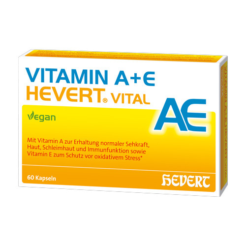 VITAMIN A+E Hevert Vital Kapseln