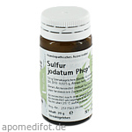 SULFUR JODATUM PHCP Globuli