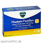 WICK Husten Pastillen gg.Reizhusten m.Honig