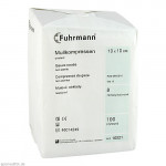 MULLKOMPRESSEN 10x10 cm unsteril 8fach