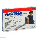 PROGRAM 67,8 mg 2,5-7 kg Tabl.f.Hunde