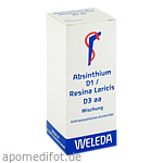 ABSINTHIUM D 1 Resina Laricis D 3 aa Mischung