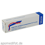 ARGENTUM METALLICUM PRAEPARATUM 0,4% Salbe