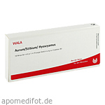 AURUM/STIBIUM/Hyoscyamus Ampullen