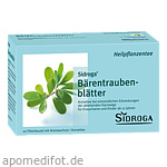 SIDROGA Bärentraubenblättertee Filterbeutel