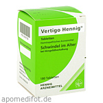 VERTIGO HENNIG Tabletten