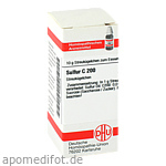 SULFUR C 200 Globuli