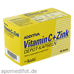 ADDITIVA Vitamin C Depot 300 mg Kapseln