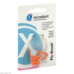 MIRADENT Interd.Pic-Brush Ersatzb.konisch orange