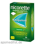 NICORETTE Kaugummi 4 mg freshmint