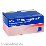 ASS TAD 100 mg protect magensaftres.Filmtabletten