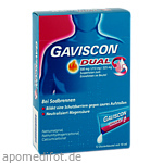 GAVISCON Dual 500mg/213mg/325mg Susp.z.Einn.Btl.