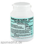 BETA CAROTIN 2000 Kapseln