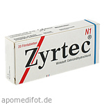 ZYRTEC 10 mg Filmtabletten