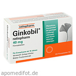 GINKOBIL-ratiopharm 40 mg Filmtabletten