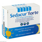 SEDACUR forte Beruhigungsdragees