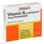 VITAMIN B12-RATIOPHARM 10 μg Filmtabletten