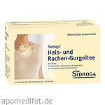 SIDROGA Hals- und Rachen-Gurgeltee Filterbeutel