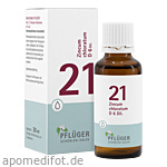 BIOCHEMIE Pflüger 21 Zincum chloratum D 6 Tropfen