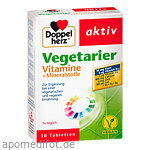 DOPPELHERZ Vegetarier Vitamine+Mineralstoffe aktiv