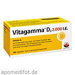 VITAGAMMA D3 2.000 I.E. Vitamin D3 NEM Tabletten