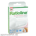 RATIOLINE Wundverband 7x5 cm steril