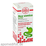 NUX VOMICA D 6 DHU Glob.bei Erkr.d.Verdauungsorg.