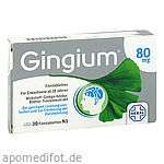 GINGIUM 80 mg Filmtabletten