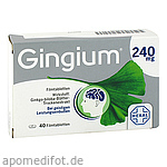 GINGIUM 240 mg Filmtabletten