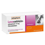 LEVOCETIRIZIN-ratiopharm 5 mg Filmtabletten